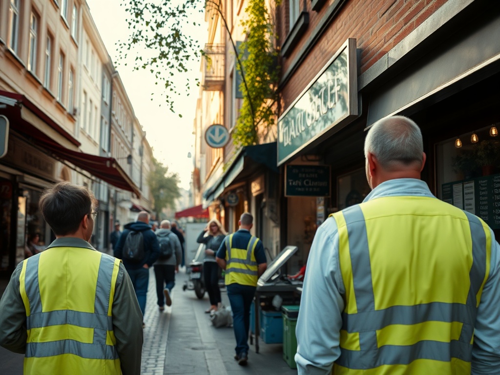 Grafika symbolizująca czyste powietrze i dom z panelem słonecznym, nawiązująca do programu Czyste Powietrze w Gdańsku