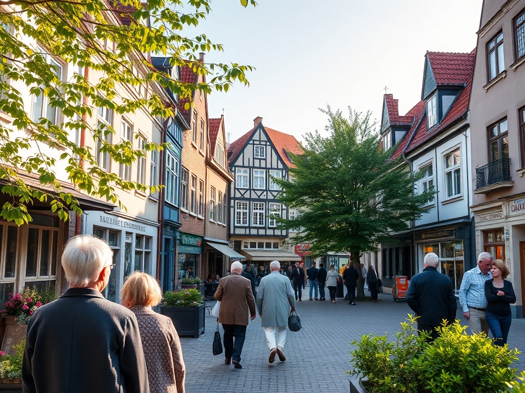 Plakat informujący o Targach dla Seniorów w Gdańsku z elementami zdrowia, pracy i kultury.