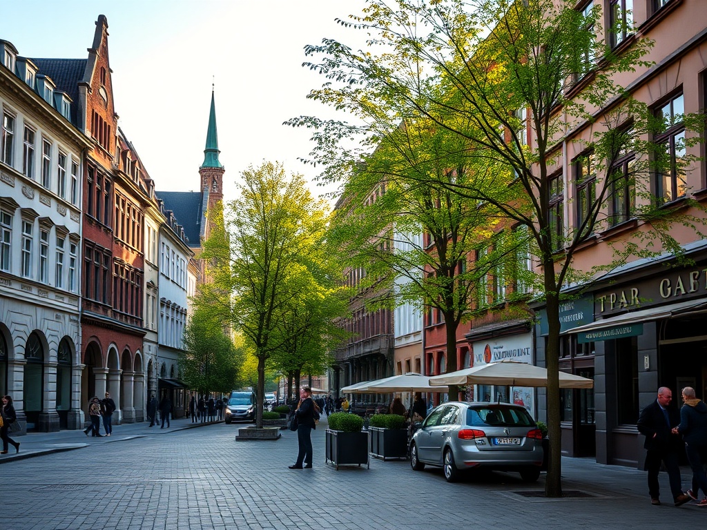 Znak drogowy "stop" przed budynkiem mieszkalnym symbolizujący koniec eksmisji na bruk w Gdańsku