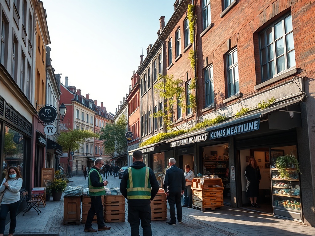 Nowoczesny statek kontenerowy "Barcelona Maersk" w porcie w Gdańsku, symbol rozwoju gospodarczego i infrastrukturalnego miasta.